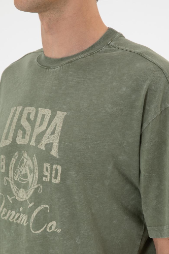 Resim U.S. Polo Assn. Erkek T-Shirt 2106782 D-Flamy