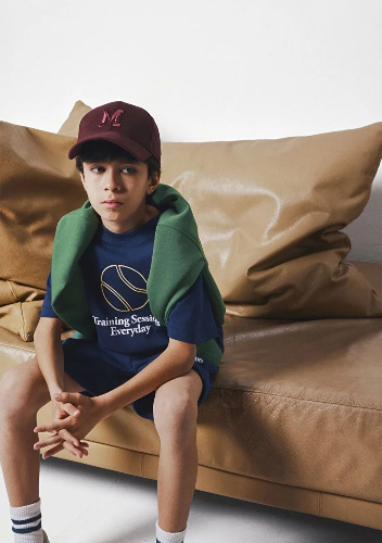 Resim Mavi Erkek Çocuk Tişört M6610402-70491