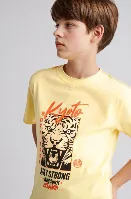 Resim Defacto Erkek Çocuk T-shirt H4513A8/YL92