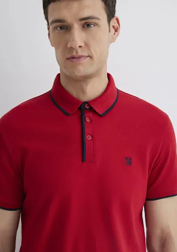 Resim Mavi Polo Erkek T-Shirt M062373-28441