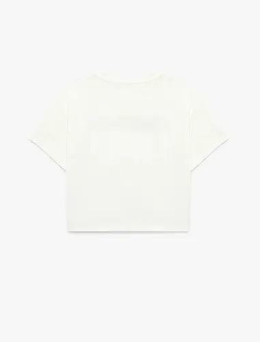 Resim Koton Kız Çocuk T-shirt 6SKG10535AK