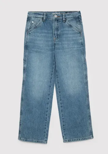 Resim Mavi Erkek Çocuk Jean Pantolon M6011191-A4149