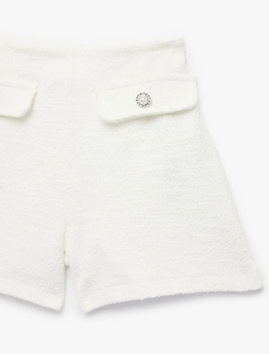 Resim Koton Kız Çocuk Kot&Kanvas Şort 6SKG40065AK