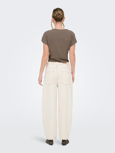 Resim Only Onlsıesta Ss Knot Lın Bl Shırt Pnt Noos Kadın Gömlek 15322270