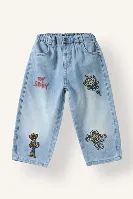 Resim Defacto  Erkek Bebek Jean Pantolon H8714A5/BE394