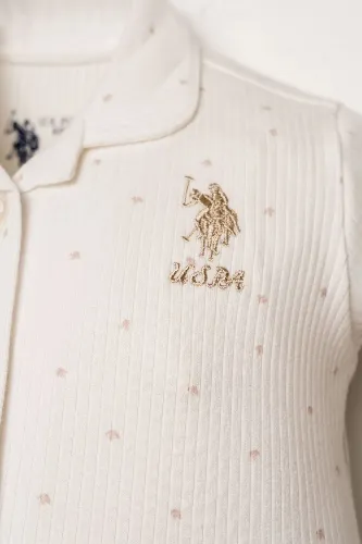 Resim U.S. Polo Assn Bebek Kız Bebek Pijama Takım USB2952