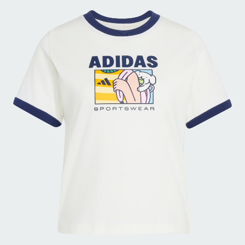 Resim Adidas Pop Art T1 Q2 Kadın T-Shirt Kc8603