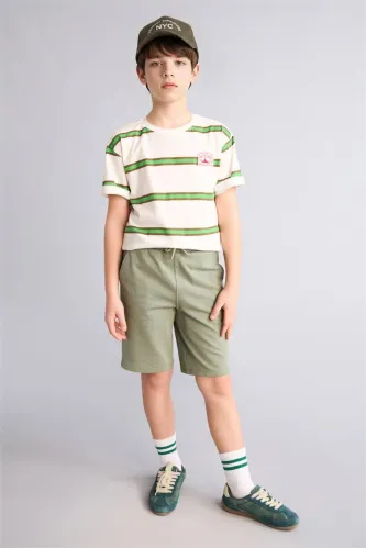 Resim Defacto Erkek Çocuk Penye Şort B5925A8/KH440