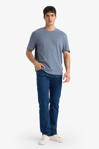 Resim Defacto Erkek T-shirt E7961AX/GR504