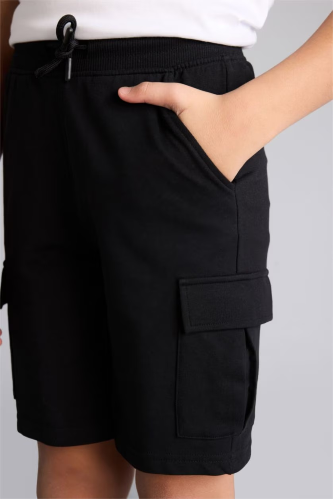 Resim Defacto Erkek Çocuk Penye Şort B5868A8/BK27