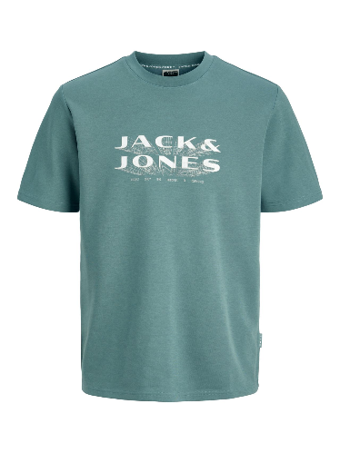 Resim Jack & Jones Jcofusıon Jj Brandıng Tee Ss Crew Neck Erkek T-Shirt 12289880
