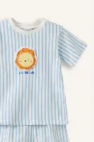 Resim Defacto Erkek Bebek Pijama Takım H4033A5/BE316