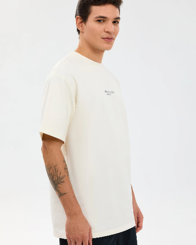 Resim Skechers M Graphic Tee Reflect Logo Oversize T-Shirt Erkek T-shirt S231094-3855