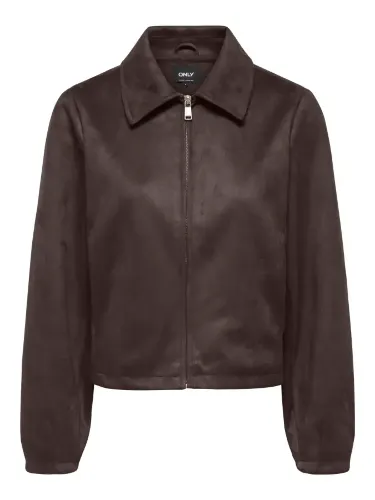 Resim Only Onlcarolına Faux Suede Zıp Jkt Cc Otw Kadın Mont 15373316