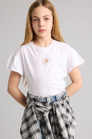 Resim Defacto Kız Çocuk T-shirt G9913A8/WT79