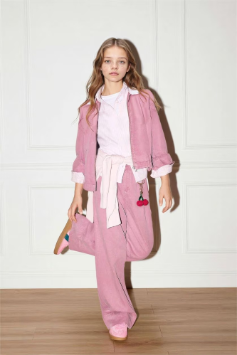 Resim Defacto Kız Çocuk Kanvas Pantolon G6368A8/PN429