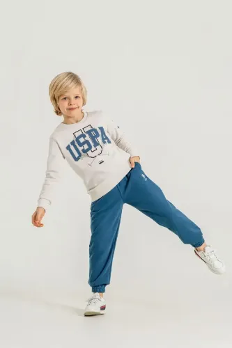 Resim U.S. Polo Assn Kids Erkek Çocuk Sweat Takım US2618-4