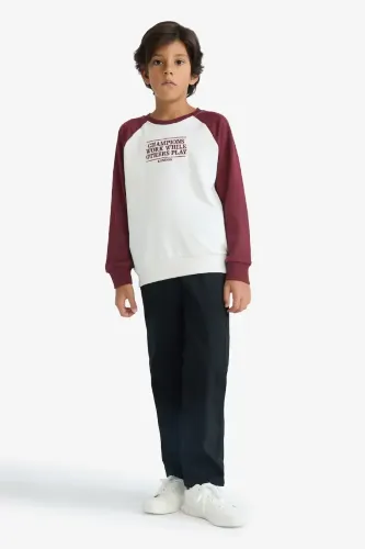 Resim Defacto Erkek Çocuk Sweat F2707A8/ER136