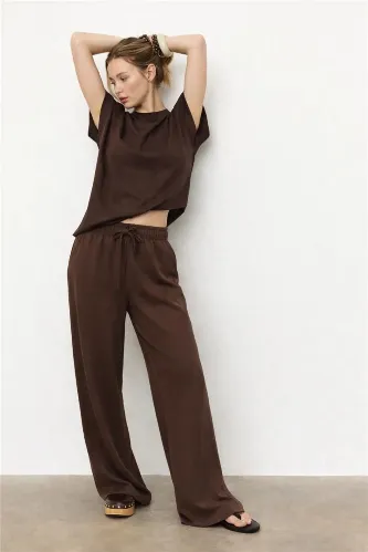 Resim Fashion Friends Kadın Kanvas Pantolon 26Y0608K1