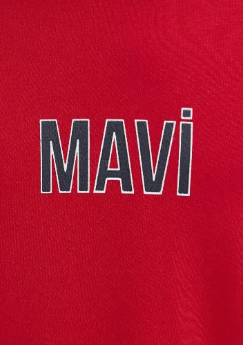 Resim Mavi Erkek T-shirt M0613186-70467
