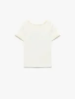 Resim Koton Kız Çocuk T-shirt 6SKG10633AK