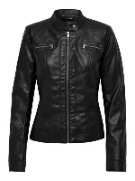Resim Only Onlbandıt Faux Leather Bıker Otw Noos Kadın Mont 15081400