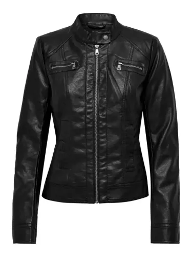 Resim Only Onlbandıt Faux Leather Bıker Otw Noos Kadın Mont 15081400