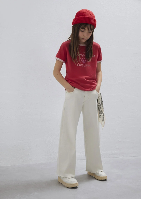 Resim Mavi Kız Çocuk Jean Pantolon M7010036-89487