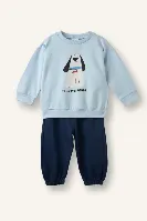 Resim Defacto  Erkek Bebek Sweat Takım H8482A5/BE343