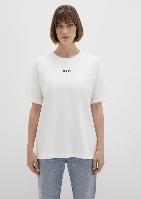 Resim Mavi Mavı Baskılı Kadın T-Shirt M1612518-70057