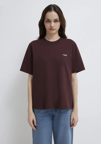 Resim Mavi Kadın T-shirt M1613804-70223