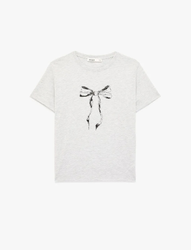 Resim Koton Kadın T-shirt 6SAK50058EK