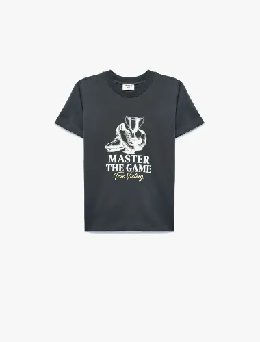 Resim Koton Erkek Çocuk T-shirt 6SKB10688TK