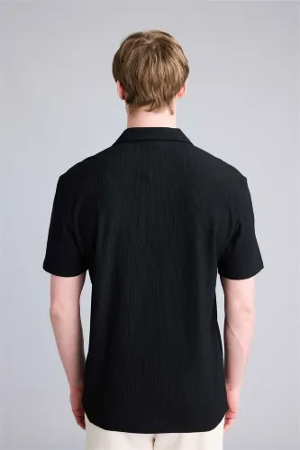 Resim Defacto Erkek T-shirt C4125AX/BK81
