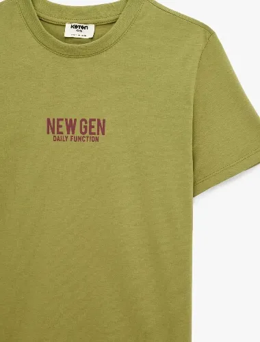 Resim Koton Erkek Çocuk T-shirt 6SKB10372TK