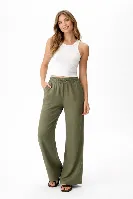 Resim Fashion Friends Kadın Kanvas Pantolon 26Y0608K1