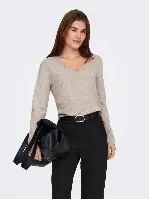 Resim Only Onlloyal Ls V-Neck Pullo Knt Noos Kadın Kazak 15368957