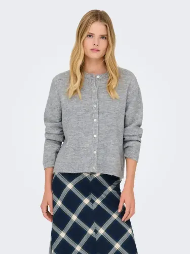 Resim Only Onlsımonı L/S O-Neck Cardıgan Knt Noos Kadın Kazak 15368980