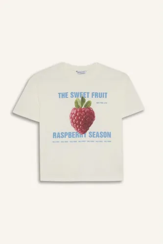 Resim Defacto Kız Çocuk T-shirt H6108A8/ER98