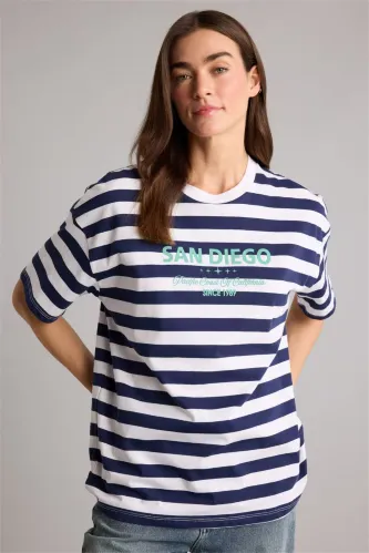 Resim Defacto Kadın T-shirt H2359AX/ER105
