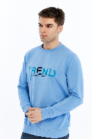 Resim Paul&More Erkek Sweat Trend Baskı 0 Yaka 2 İp