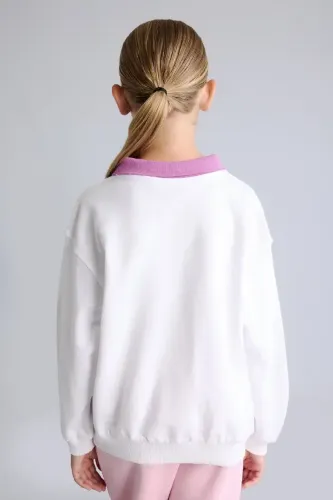 Resim Defacto Kız Çocuk Sweat I3837A8/WT34