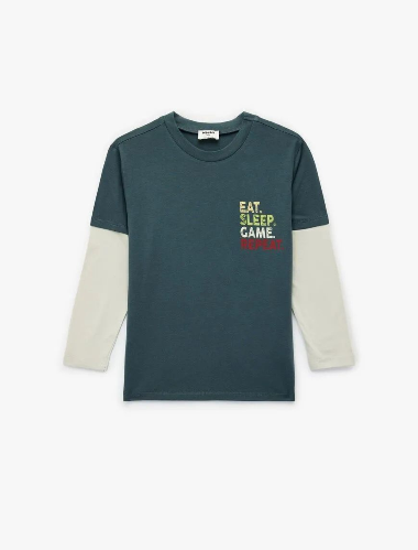 Resim Koton Erkek Çocuk Sweat 6WKB10392TK