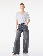 Resim Koton Kadın T-shirt 6SAK50103EK