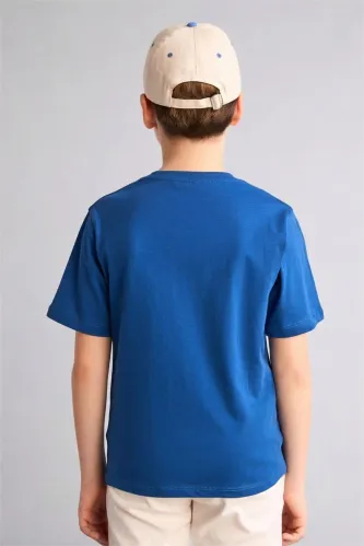 Resim Defacto Erkek Çocuk T-shirt H4316A8/BE331