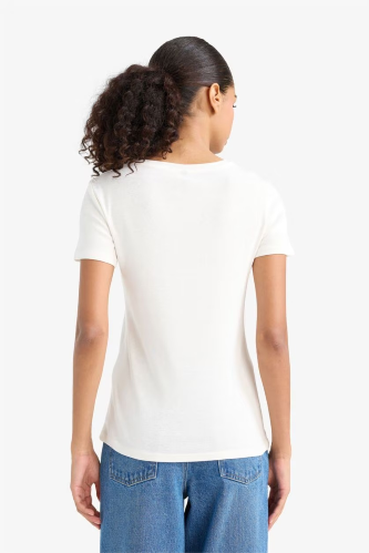 Resim Defacto Kadın T-shirt I1080AZ/ER105