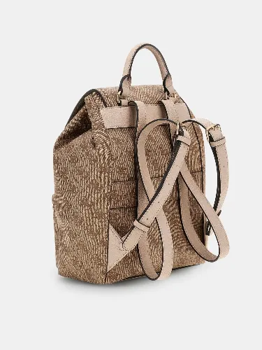 Resim Guess Handbag  Kadın  Çanta HWSG7118310-LTL Manhattan Iı Flap Backpack