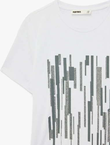 Resim Koton Kadın T-shirt 6SAK50126EK