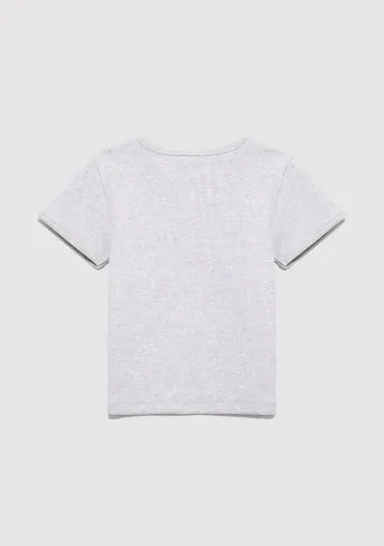 Resim Mavi Kız Çocuk T-shirt M7610350-88467