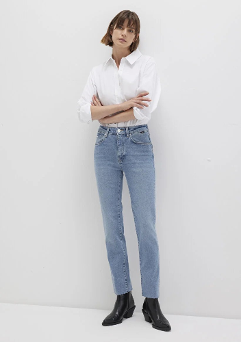 Resim Mavi Vıola Kadın Jean Pantolon M101048-91000